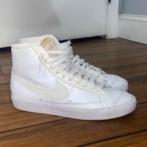Nike White High-Top Sneakers